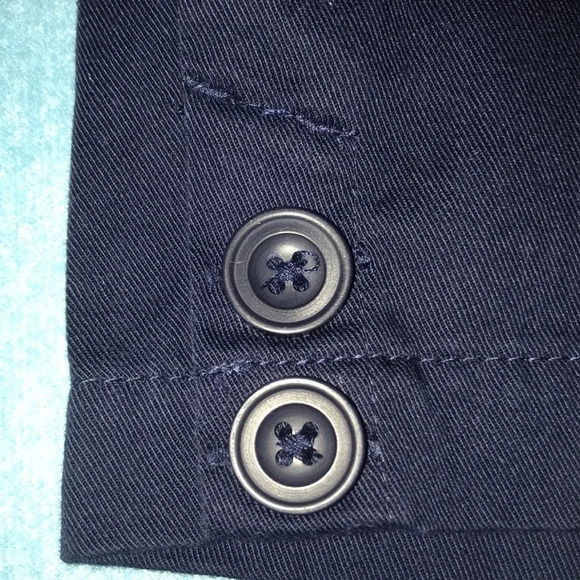 CHEROKEE school uniforms navy blue adjustable waistband shorts NEW size 12 - Picture 3 of 5